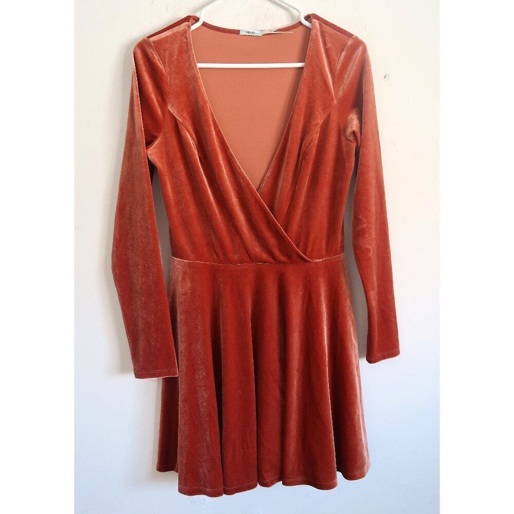 Urban Outfitters Kimchi Blue Velvet Dress - Size Medium